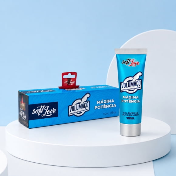 Gel Íntimo Masculino Soft Love Volumen 15 ml