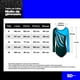 thumbnail image 4 of Malla de Gimnasia Artistica con Mangas - Azul - Talla 6, 4 of 4