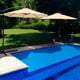 thumbnail image 2 of Quitasol Extendible 3m Soporte Pedestal Lateral Beige, 2 of 3