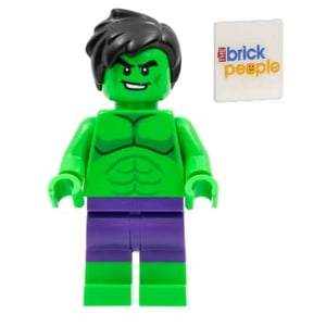 Minifigura Lego Superheroes El Increíble Hulk Menos De 5 Cm