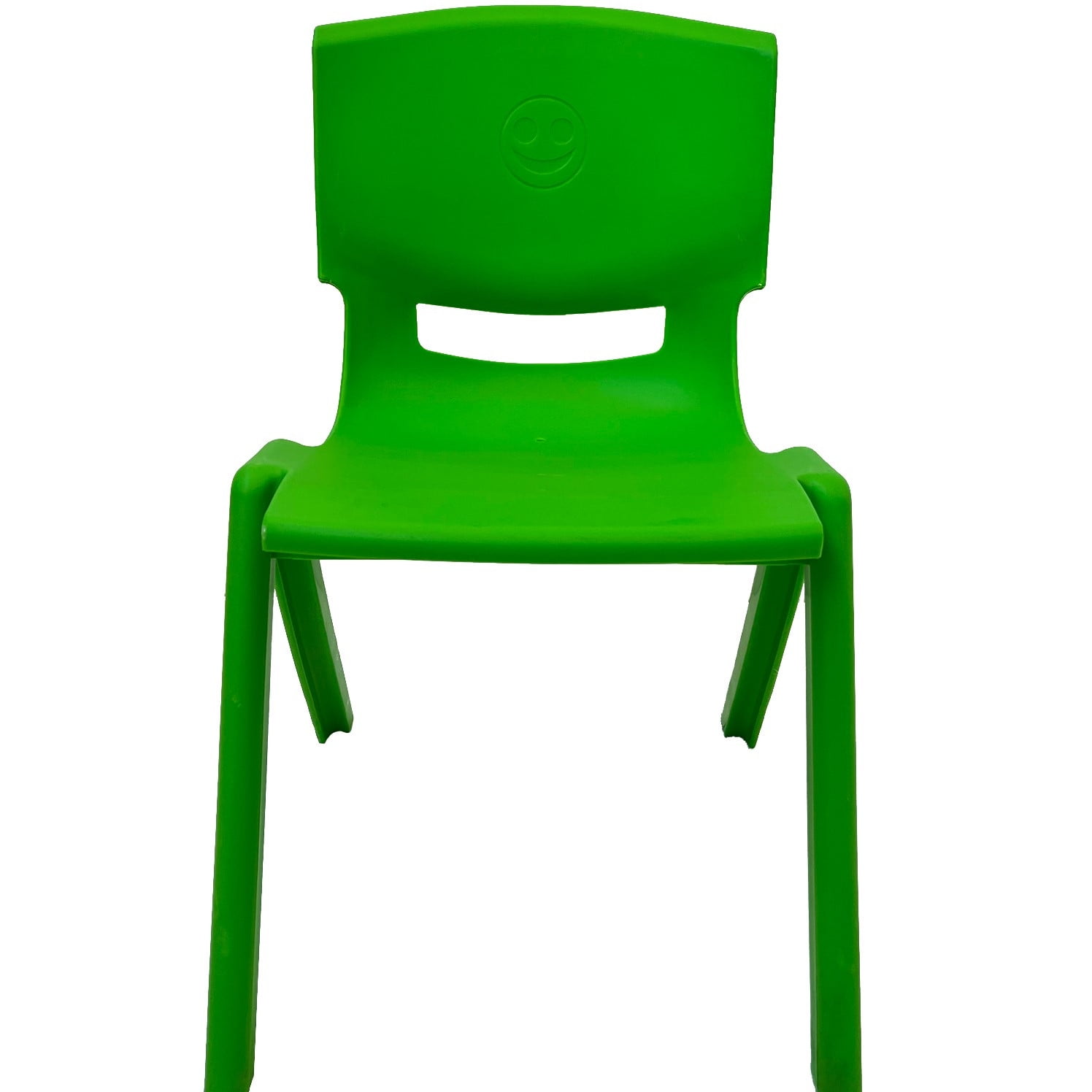 Juegos Magicos - Silla Polipropileno Apilable 60x36x35 Verde