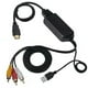 thumbnail image 2 of Convertidor HDMI a AV 1080P HDMI a RCA 3RCA CVBS Vídeo Compuesto Audio Adaptador HDMI a AV para TV DVD PAL PS3 NTSC, 2 of 8