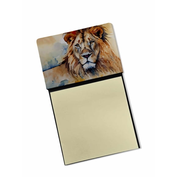 Soporte para notas adhesivas Caroline's Treasures Lion, recargable