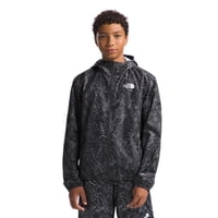 Chaqueta The North Face Never Stop Windwall Para Niños, Color Gris Asfaltado