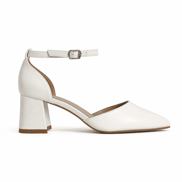 Zapato Mujer En Punta Taco Cuadrado 5275