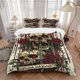 thumbnail image 1 of Blood and Roses Anime Skull Bedding - Includes One Quilt Cover and Two Pillowcases (No Core) - Gothic Home Decor for Bedroom and Guest Room - Polyester Fabric -, 1 of 1