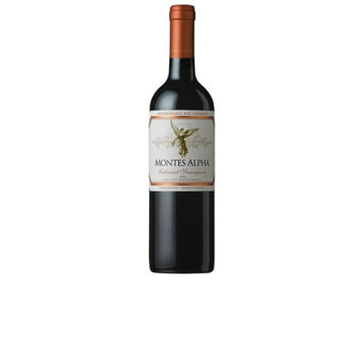 Vino Tinto Alpha Cabernet Sauvignon Botella 750 Ml Montes