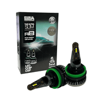 Kit Ampolletas Led Ultra Slim H11 Iron Dakar 12V