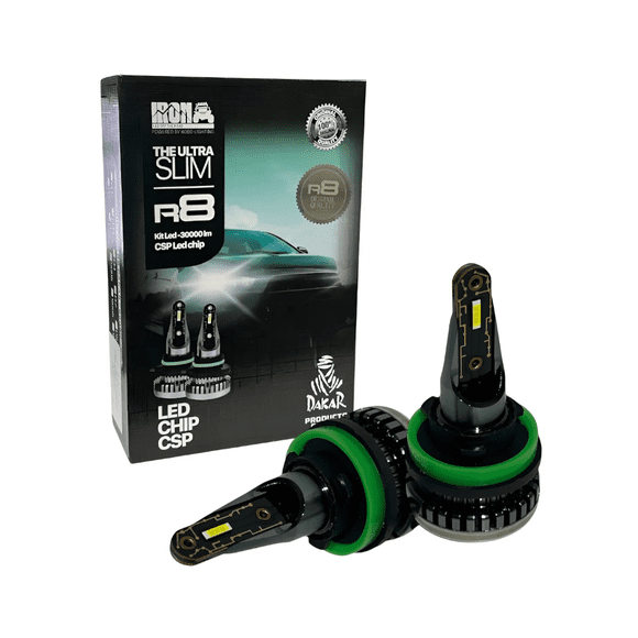 Kit Ampolletas LED Ultra Slim H11 Iron Dakar 12V