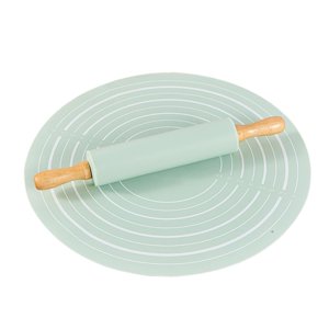 Bothyi - Estera Para Hornear Pasteles Y Rodillo Para Hornear Masa De Pastel Para Cocinar Pasteles