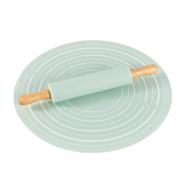 Estera Para Hornear Pasteles Y Rodillo Para Hornear Masa De Pastel Para Cocinar Pasteles