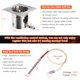 thumbnail image 2 of Kit de ollas QuliMetal 304 de acero inoxidable 12 V 200 W, 2 of 8