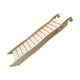 thumbnail image 1 of Rampa para Conejera, Actividad de Escalada para Escaleras Colgantes en Jaulas de Madera, Puente de Escalera de Madera para Chinchillas, Hámsteres , A A, 1 of 5