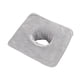 thumbnail image 3 of Toalla De SPA Con Orificio Para La Cara, Lavable Para La Piel, Toalla De Masaje De Vapor Suave, Gris Claro, 3 of 3