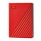 thumbnail image 1 of Disco duro externo portátil WD My Passport 6TB rojo, 1 of 7