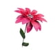 thumbnail image 3 of Estaca De Jardín De Flores De Hierro, Letreros Artificiales Para Jardín, Camino De Porche, Color Rosa, 3 of 3