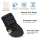 thumbnail image 4 of Zapatos para perros grandes, botas impermeables antideslizantes y protectores de patas para verano, pavimento caliente, nieve en invierno, botines transpirables y reflectantes para senderismo, caminat, 4 of 6