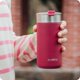 thumbnail image 2 of Vaso térmico aislado de café Quokka 400 ml granate, 2 of 4