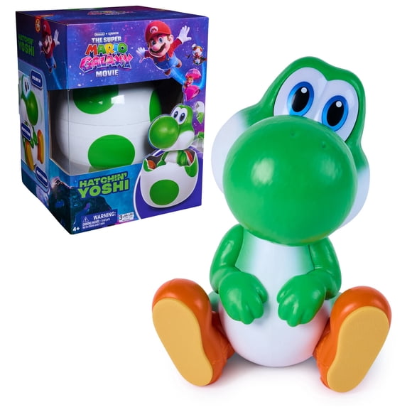 Figura Yoshi Super Mario Galaxy Movie 18 x 18 x 20 cm Interactiva