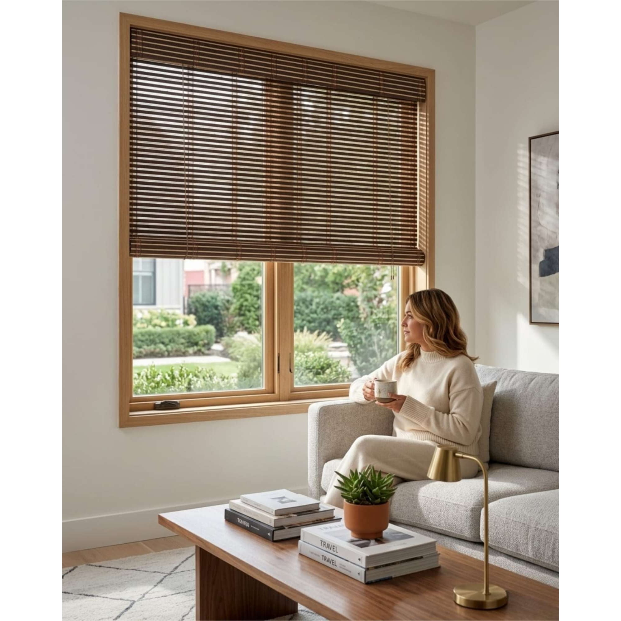 Mylhogar - Persiana Roller De Bambu Decoracion Moderna 120x180cm