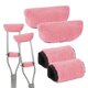 thumbnail image 1 of Almohadillas de Lana de Oveja para Muletas SHFGYG – Ajuste Universal, Pack de 2, 1 of 8