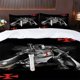 thumbnail image 1 of Knights Templar Cross Themed Bedding Set Duvet Cover and Pillowcase Set, 1 of 5