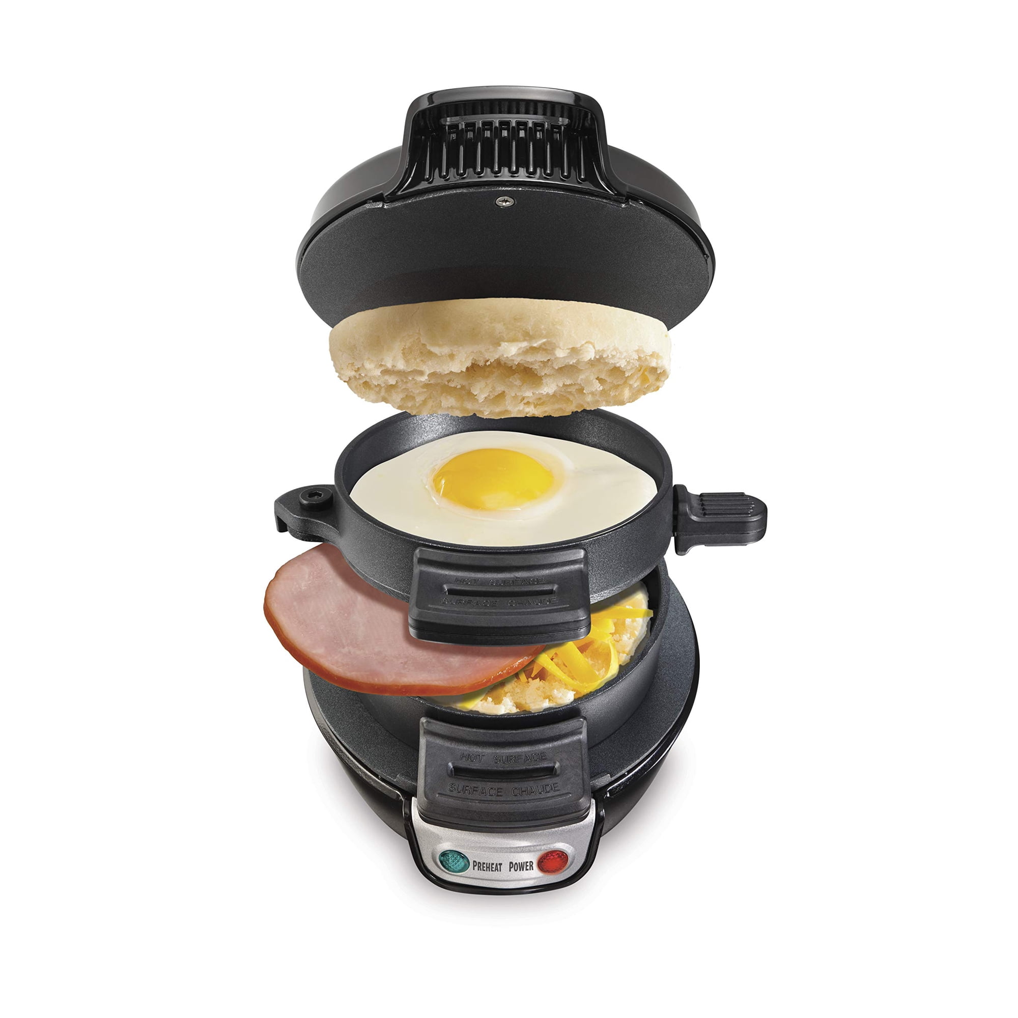 Sandwichera Para Desayuno Hamilton Beach 25477 Negro