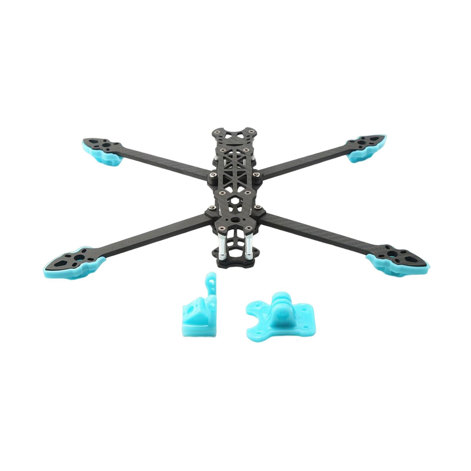 Bothyi - Quad Frame Flying 7 ""Para Diy Fpv Quadcopter Frame Para Diy Principiantes Niños Azul