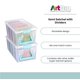 thumbnail image 5 of Semicartera ArtBin Organizer para manualidades con 3 separadores de plástico transparente, 5 of 9