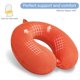 thumbnail image 4 of Almohada cervical de viaje Gosider Orange Viscoelástica Velvet, 4 of 7