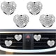thumbnail image 1 of Clips Ventilación Auto Carleef Corazón Brillantes 4 Unidades, 1 of 3