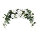 thumbnail image 5 of Arco De Boda Swag Flores De Seda Artificial Puerta Colgante Decoración De Fiesta De Pared Blanco, 5 of 5