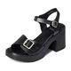 thumbnail image 2 of Sandalias PU Mujer Cuadrado Weide YL059, 2 of 3