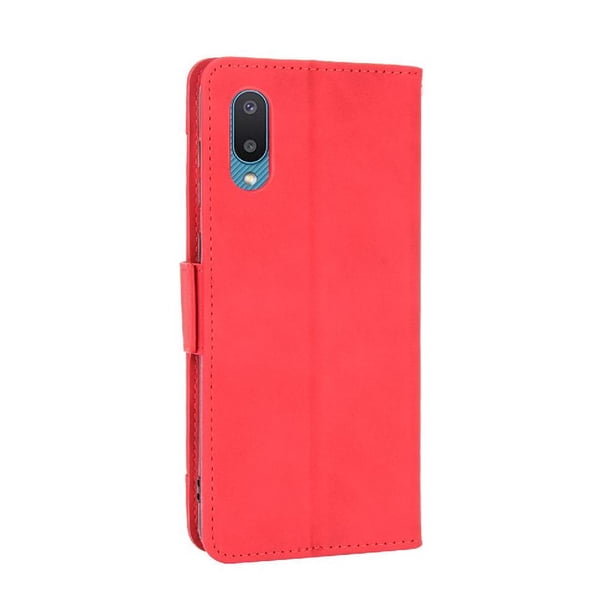 Funda Tipo Billetera FOXDOCK para Samsung Galaxy A02 – Tapa Flip con Tarjetero