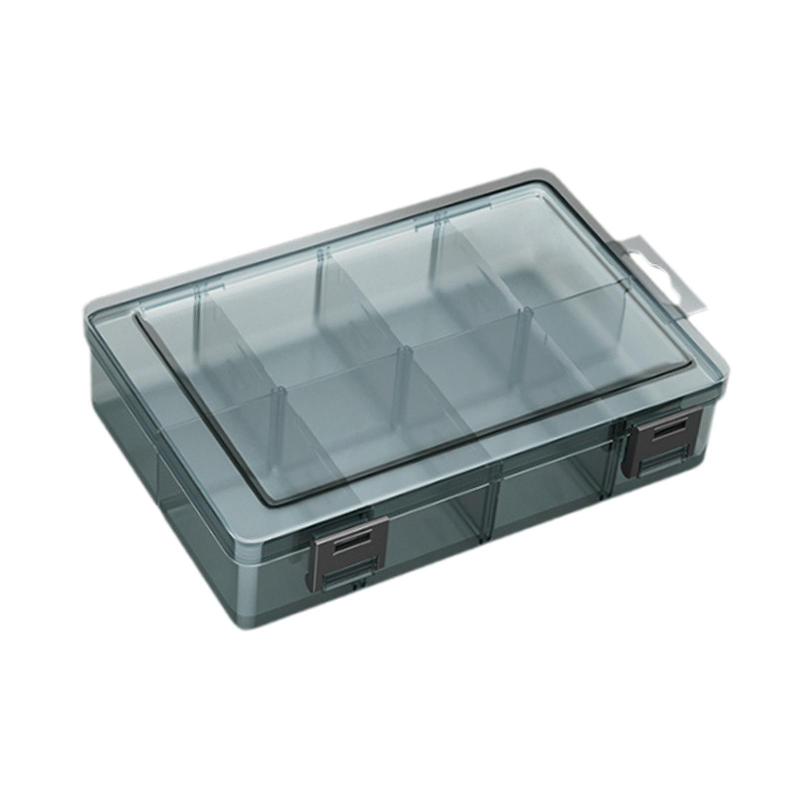 Magideal - Solución Compacta De Almacenamiento De Hardware Para Organización De Piezas Pequeñas , 8 Rejillas