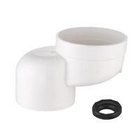 Bothyi - Desplazador De Asiento De Inodoro Profesional Antibloqueo, Fácil De Instalar, Accesorio De Baño, Desplazamiento De 7,5 Cm