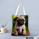 thumbnail image 2 of Cartera de Tela Desmarcar Pug 38x45cm, 2 of 6