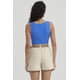 thumbnail image 3 of Polera Mujer Rib Lisa Azulino, 3 of 4
