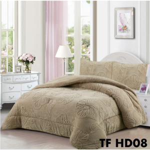 Mundo Shopping - Cobertor De Invierno Sherpa Con Chiporro Mariposa 2 Plazas.