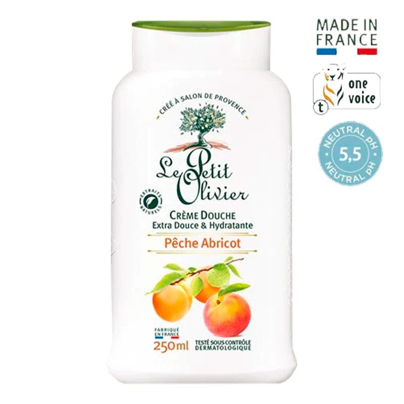 Le Petit Olivier - Crema De Ducha Extra Suave Damasco 250 Ml