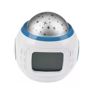 Reloj Despertador Digital Led Estrellas Colores Niños