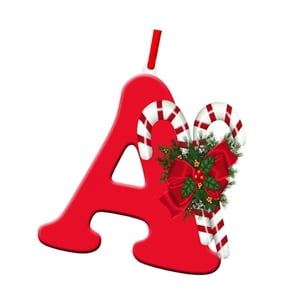 Magideal - Adorno Colgante Para De Navidad Con Letras, Adorno Colgante De Acrílico Para Navidad, Decoración Navideña Para Aniversario, Festival , A A