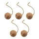 thumbnail image 2 of 5 Piezas De Juguetes Para Gatos, Pelota De Sisal, Autojuego Para Gatos Pequeños, Medianos, Juguetes Para Gatos, 4,5 Cm, Amarillo, 2 of 2