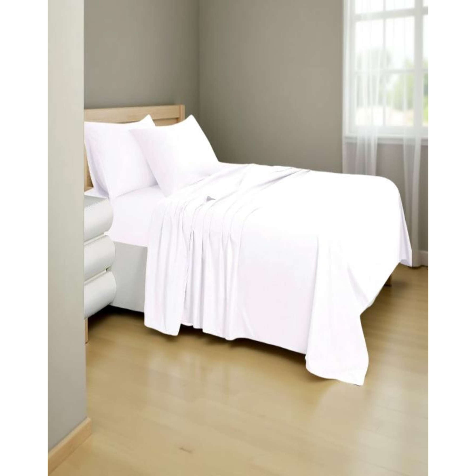 Myl Todo Hogar - Sábanas De Poliester Suave Colores Lisos King