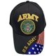 thumbnail image 1 of GORRA Army Headwear negra con bordado de bandera de EE. UU., 1 of 2