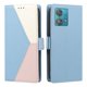 thumbnail image 4 of Funda Tipo Libro para Motorola Edge 40 Neo 5G con Ranuras, Azul Claro, 4 of 6