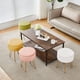 thumbnail image 2 of Taburete Cpintltr Storage Ottoman Crema, 2 of 3