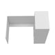 thumbnail image 4 of Escritorio Bi-Color En Forma De L Blanco, 4 of 14