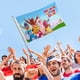 thumbnail image 4 of Mother Goose Club Bandera impresa con temática, regalo perfecto para fanáticos, amigos y familiares, y adecuada para actividades al aire libre e interiores, decoraciones de fiesta. 60*90CM, 4 of 6