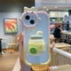 thumbnail image 1 of Beautiful Cartoon Photo Frame & Soft Silicone Phone Case Set for iPhone 14/13/12/11 (Plus & Pro), 1 of 3